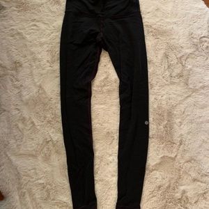 Lululemon reversible wunder under leggings